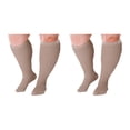 thumbnail image 4 of Qarigey Calcetines de compresión pantorrilla ancha cuidado de la salud Color de la piel soporte hasta la rodilla Type25 NO25, 4 of 6