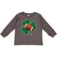 thumbnail image 3 of Inktastic St Patricks Day Football Boys or Girls Long Sleeve Toddler T-Shirt, 3 of 5