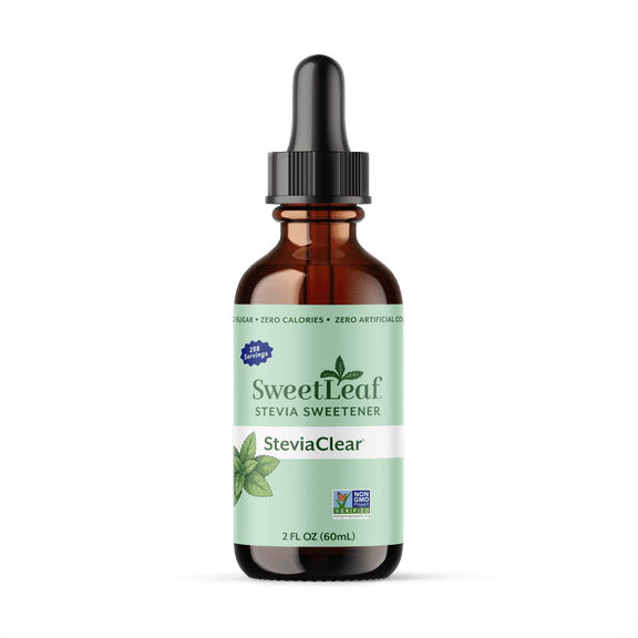 SWEETLEAF STEVIACLEAR LIQUID STEVIA, 2 FL. OZ.
