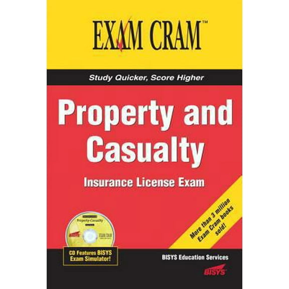Pre-Owned Property and Casualty Insurance License Exam Cram (Paperback) 0789732645 9780789732644