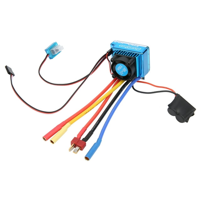 FLAMEEN Moteur Rc Sans Balais, Contrôleur de Vitesse Électronique d'Esc pour Voiture Rc Moteur Sans Balais 1/10 Moteur Sans Balais et ESC, Étanche pour Avion Rc Hélicoptère Voiture Rc Camion