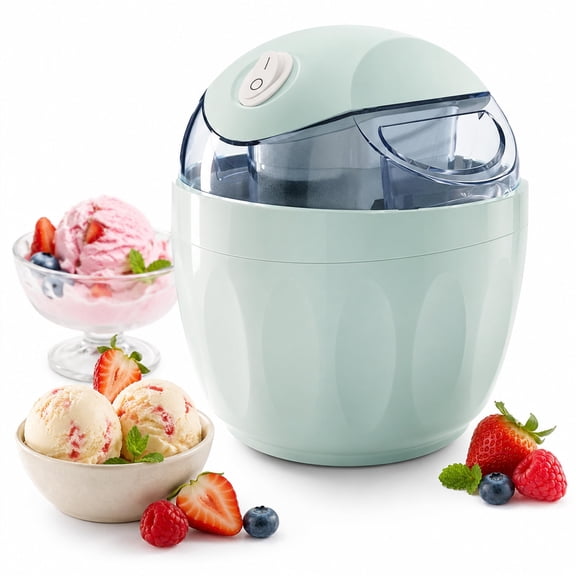 Whipsy Ice Cream Maker Machine,Swirl Cup Ice-Cream Maker 15-Minute Fast Homemade Dessert Compact Frozen Yogurt Sorbet & Gelato Maker for Family, Easy Clean