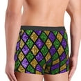 thumbnail image 5 of Naloa Mardi Gras Shiny Green Purple Print Mens Underwear - Boxers for Men, Classic Briefs for Men, 5 of 9