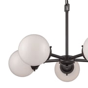 Elk Home 26-Inch Wide Beckett Chandelier, Modern, Oil Rubbed Bronze