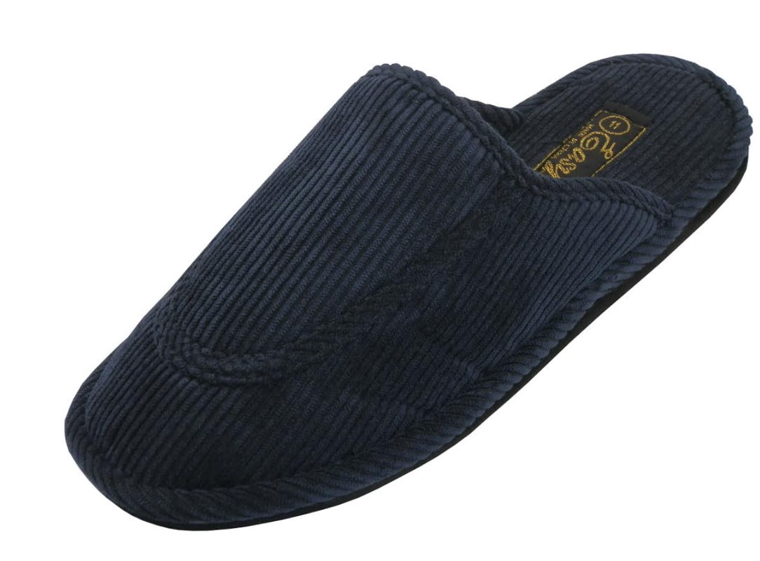 men's corduroy house slippers