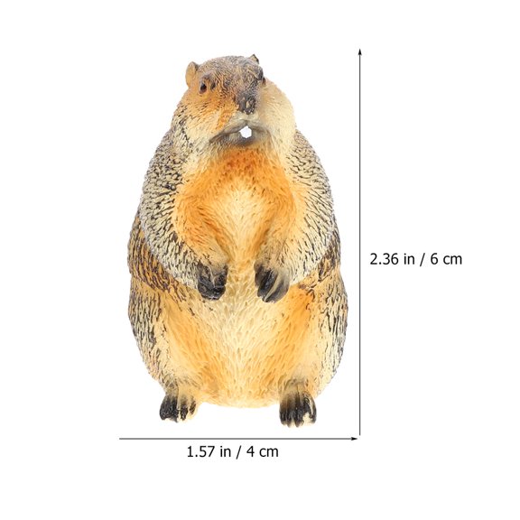 RENACLIPY 3-Pack Realistic Figurines for Home and Car Decoration, Cute Animal Ornaments