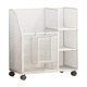 thumbnail image 4 of Pad Soporte Organizador Almacenamiento para Colchonetas de Estante Gimnasio en Casa con Ruedas Función de Fácil Transporte Adecuado para, 4 of 8