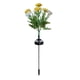 thumbnail image 2 of Estacas de jardín exterior para luces solares de loto, luces solares LED para el sendero de jardín, decoración impermeable de seda para césped en patio, 1 pack, 2 of 6