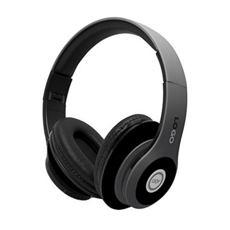 iJoy Matte Finish Premium Rechargeable Wireless Over Ear Bluetooth Headphones With (Best Budget Over Ear Headphones Uk)
