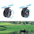 thumbnail image 2 of LEO Versatile All-Metal Fishing Reel for Fly, Ice, and Raft Fishing with Interchangeable Handles - Model FB-60, 2 of 7