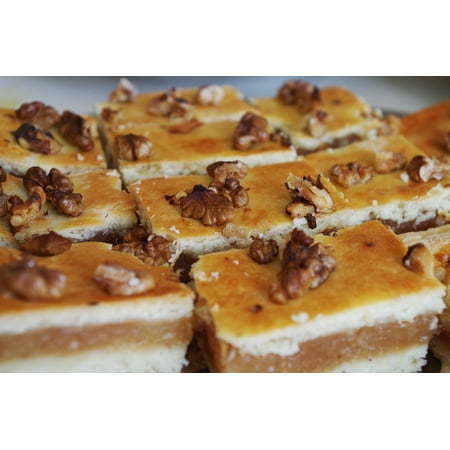 Scotts Cakes Walnut - Framed Art for Your Wall The Sweetness Cakes Nuts Walnut Desserts 10x13 Frame