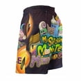 thumbnail image 4 of My Singing Monsters Men's Swim Trunks Board Shorts Drawstring Elastic Waist Quick Dry Swimsuits Beach Shorts with Pockets 3XL, 4 of 8