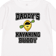 thumbnail image 4 of Inktastic Kayak Gifts Daddy Kayaking Buddy Boys or Girls Long Sleeve Toddler T-Shirt, 4 of 5
