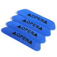 thumbnail image 2 of 4 Uds. De cintas reflectantes abiertas para coche, marca de advertencia, pegatinas para puerta de coche abierta (azul), 2 of 6