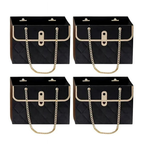 16PCS Flower Box Rose Packaging Box Valentine'S Day Birthday Gifts Wrapping Paper Bag Gift Box,C