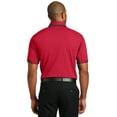 thumbnail image 2 of Port Authority Dry Zone Colorblock Ottoman Polo-S (Engine Red/Black), 2 of 6