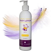 Lac Larde Natural Soothing Moisturizer Lotion - Safe for Eczema - For Baby, Kids, Teens, and Adults for Rough and Cracked Hands Too - Oh So Soft Scent - 8 ounce Pump