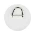 thumbnail image 1 of Parche de repuesto de anillo en D de acero inoxidable para kayak, bote, canoa, tabla de remo de PVC Blanco, 1 of 9