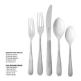 thumbnail image 1 of HENCKELS Lucena Flatware Set 65 Piece, 1 of 5