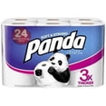 thumbnail image 2 of Panda Ultra Premium Toilet Paper White, 24 Rolls, 2 of 2