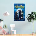 thumbnail image 4 of La Familia Addams Cuadro decorativo colgante - Arte de pared - Póster enmarcado - Decoración de pared - Regalos para familia, amigos y aficionados 40*60 cm, 4 of 6