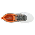 thumbnail image 3 of Spira CloudWalker Men's Athletic Walking Shoe with Springs - White / Dark Grey / Orange, 3 of 8
