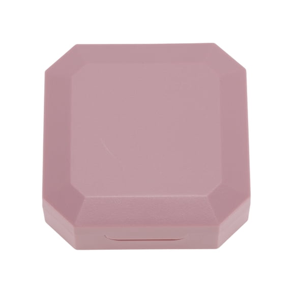 Unique Bargains 1 Set Contact Lens Case Retro Square Lens Storage Case Caramel