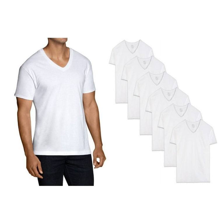 white v neck walmart