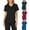 Red-23, variant on Mittory Women Scrubs Top Workwear Core Stretch V-Neck Essentials Scrubs Soft Stretch with Pocket