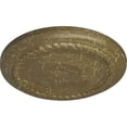 thumbnail image 3 of Ekena Millwork 7 7/8"OD x 3/4"P Small Alexandria Ceiling Medallion (Fits Canopies up to 4 5/8"), Hand-Painted Mississippi Mud Crackle, 3 of 7