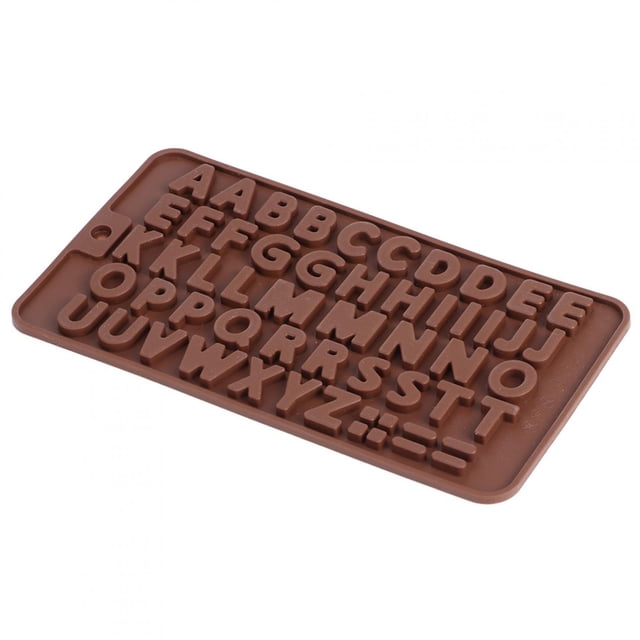 Molde para hornear, 3 piezas, 26 letras inglesas, molde para chocolate, herramienta para hornear magistralmente creada