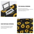 thumbnail image 3 of Disketp Sunflowers Elastic Travel Luggage Cover Travel Suitcase Protective Cover For Trunk Case Apply To 18''-32'' Suitcase Cover-Small, 3 of 7