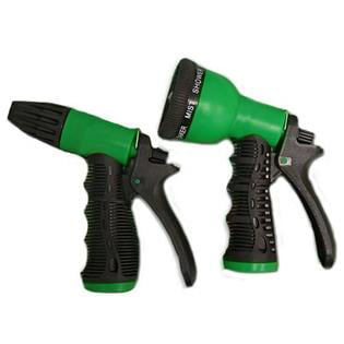 Lawn and Garden Hose Nozzle with Adjustable Water Pistol
