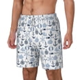 thumbnail image 2 of Balery Dock Rudder Mens Swim Trunks Swim Shorts for Men Quick Dry Inseam Beach Shorts with Compression Liner Pocket-Large, 2 of 9