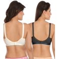 thumbnail image 2 of Ossirrio Women's Delicate Everyday Plus Size Cotton Bra Full Coverage Non Wired Non Padded Bra, 2 of 5