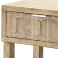 thumbnail image 4 of Eden Home 2-drawer Transitional Wood Console Table in Gray Washed, 4 of 4