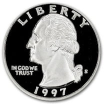 1997-S Washington Quarter Gem Proof