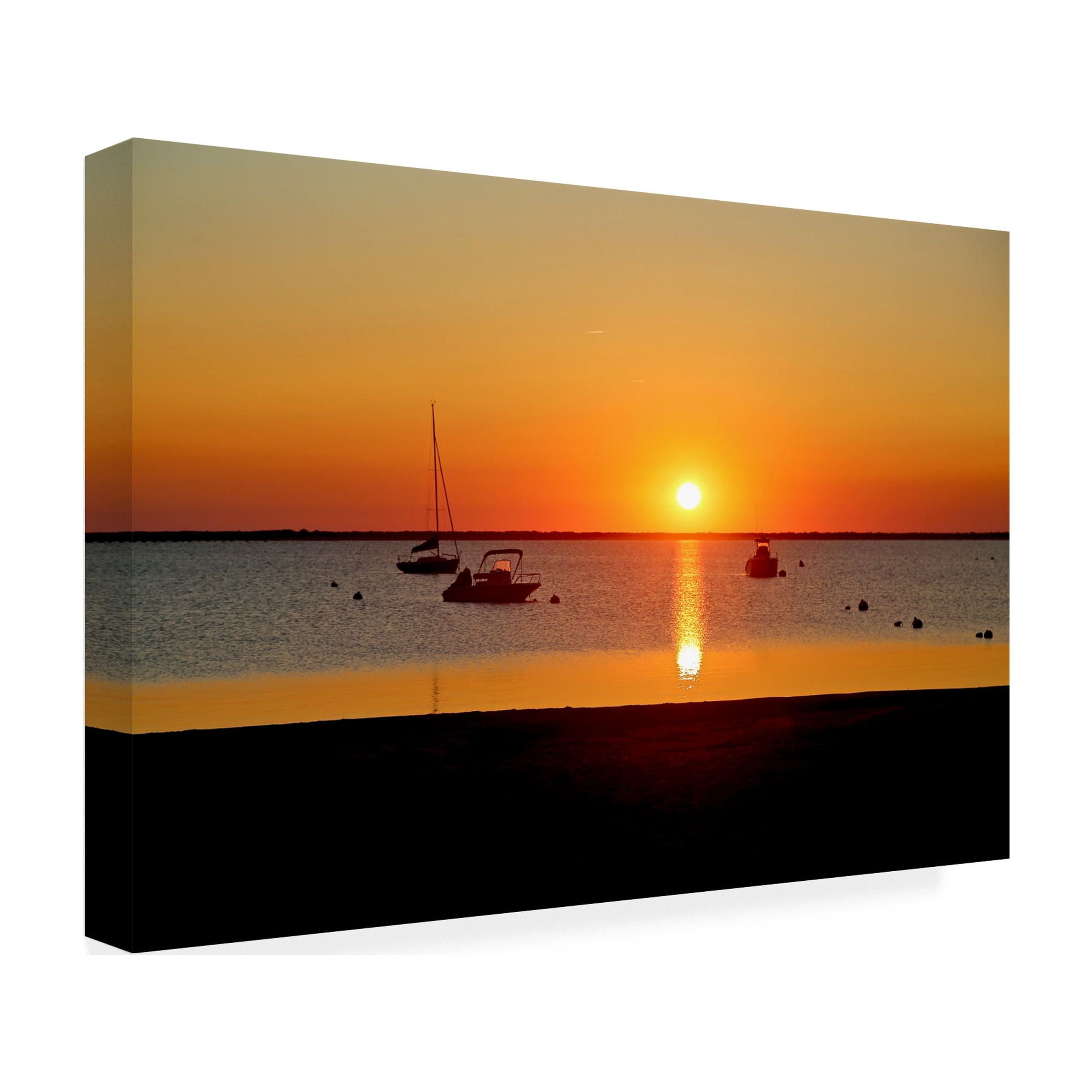 Susan Vizvary Photography 'Maine Sunset' Canvas Art