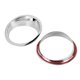 thumbnail image 1 of 1 Pair Car Front Headlight Lamp Cover Trim Fit for Jeep Wrangler 2007-2017Black, 1 of 3
