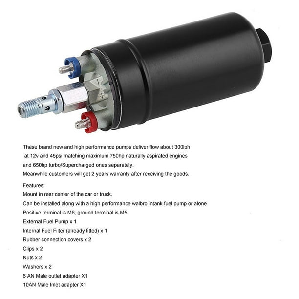 Fuel pump type inline 300lph 0580254044 - Car part Online❱ XDALYS