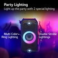 thumbnail image 2 of LG XBOOM XL5 Sistema de audio con iluminación de anillo multicolor de 2.1 canales y batería de hasta 12 horas, 2 of 5