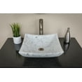 thumbnail image 5 of Square Deep Zen Sink - Carrara Marble, 5 of 11