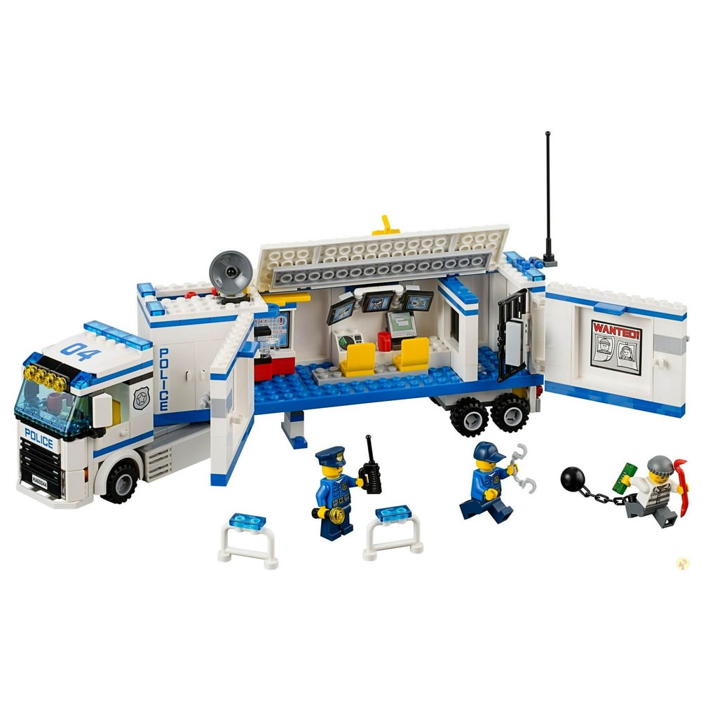  LEGO  City  Police  Mobile Police  Unit Building Set Walmart 