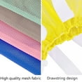 thumbnail image 2 of 5Pieces Reusable Mesh Beach Tote Bags ,Mesh Pool Bag With Drawstring For Groceries, Travel,Toys & Laundry, 2 of 7