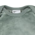 thumbnail image 3 of Newborn Baby Nike Velour Bodysuit and Booties 2-Piece Set Color: Green Size: N/A, 3 of 4