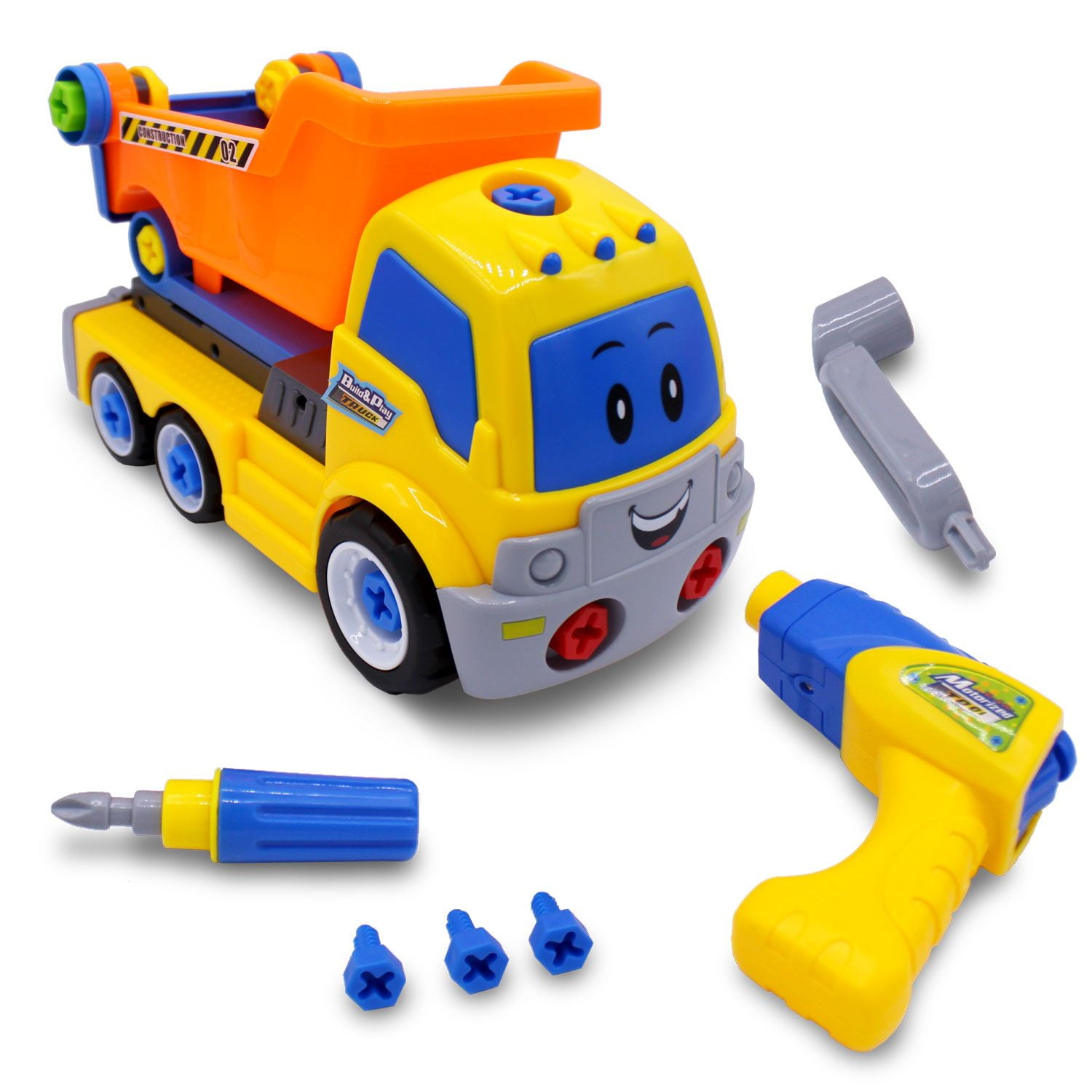 kid galaxy take apart dump truck