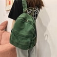 thumbnail image 2 of Designer Women Backpack Quality Fashion Backpack Large Capacity Canvas Student School Bag Zipper Book Bag, 2 of 7