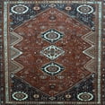 thumbnail image 1 of Ahgly Company Indoor Square Persian Light Blue Traditional Area Rugs, 8' Square, 1 of 4