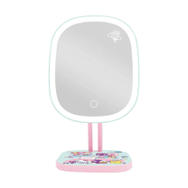 Impressions Vanity Hello Kitty and Friends Vacay Highlight LED Makeup Mirror with Artwork, LED light
