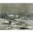 thumbnail image 3 of Édouard Manet 14x12 Black Modern Framed Museum Art Print Titled - The Sceaux Railway Station (1870), 3 of 5
